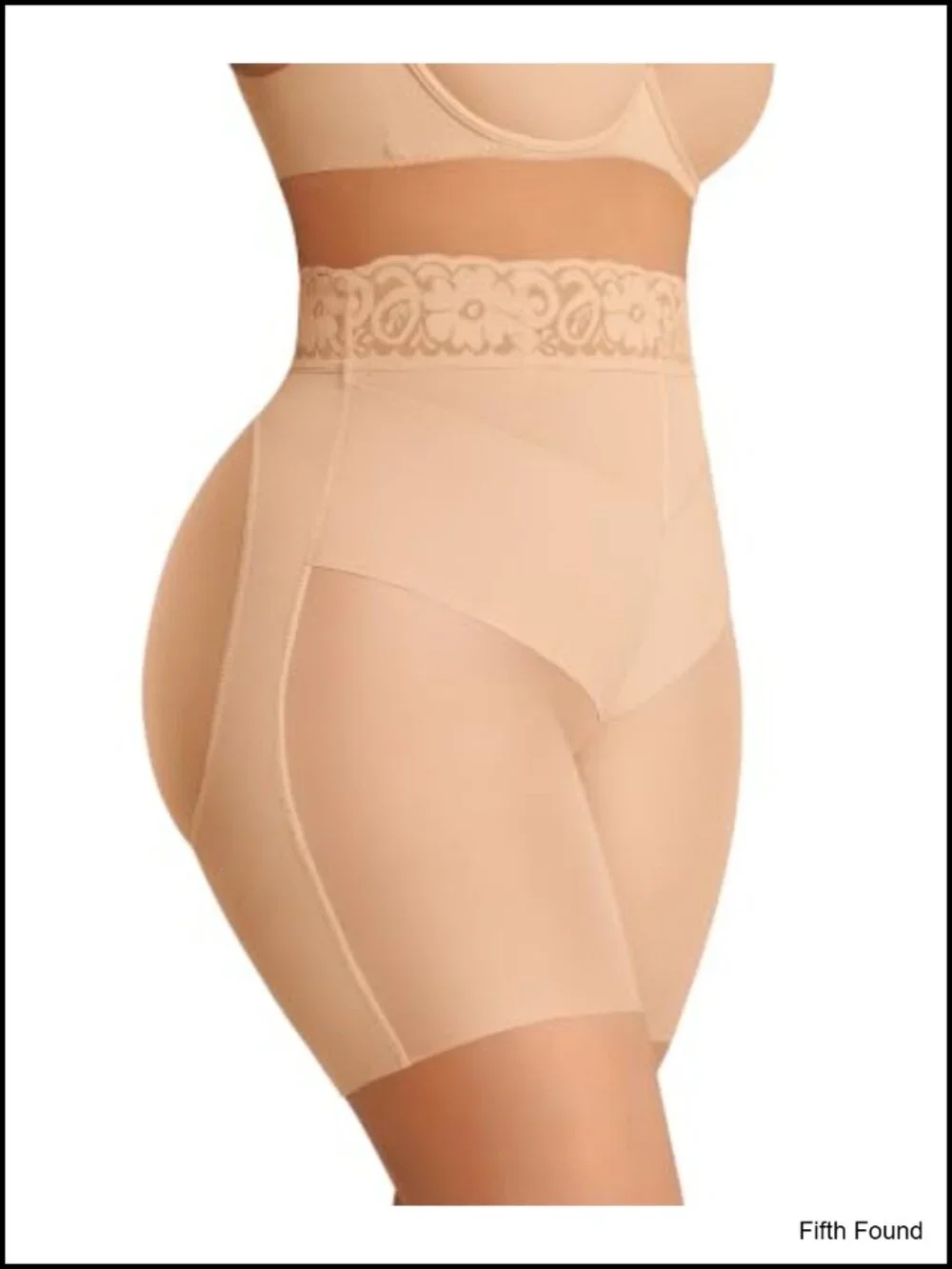 Mid Waisted Shapewear Shorts Tummy Control Compression Butt Lifting Panties